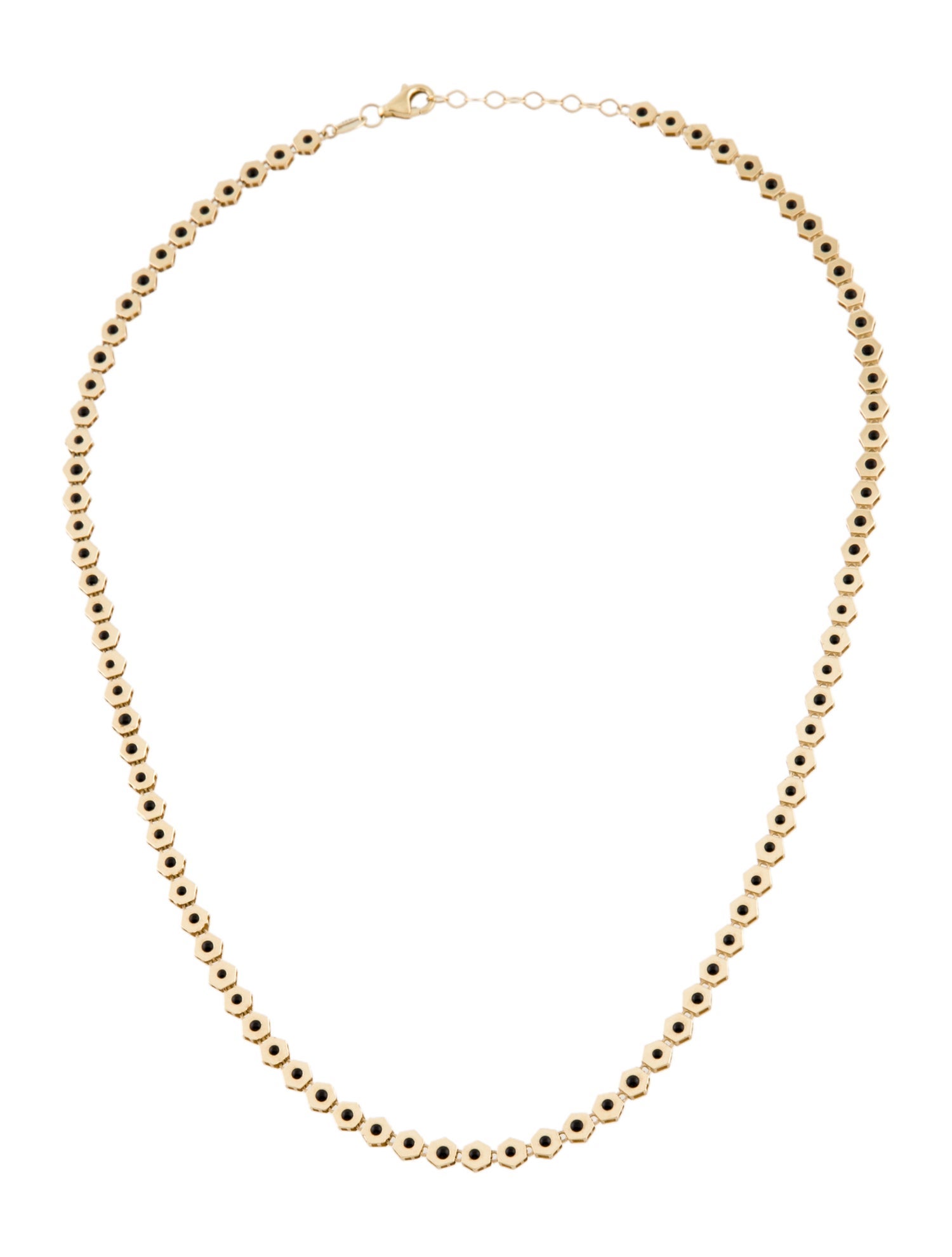 kWIT 14K Enamel Ready Or Not Chain Necklace