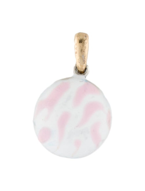 Kristin Hanson Enamel Donut Pendant