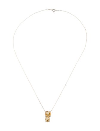 Kristin Hanson 1.36ctw Citrine Pendant Necklace