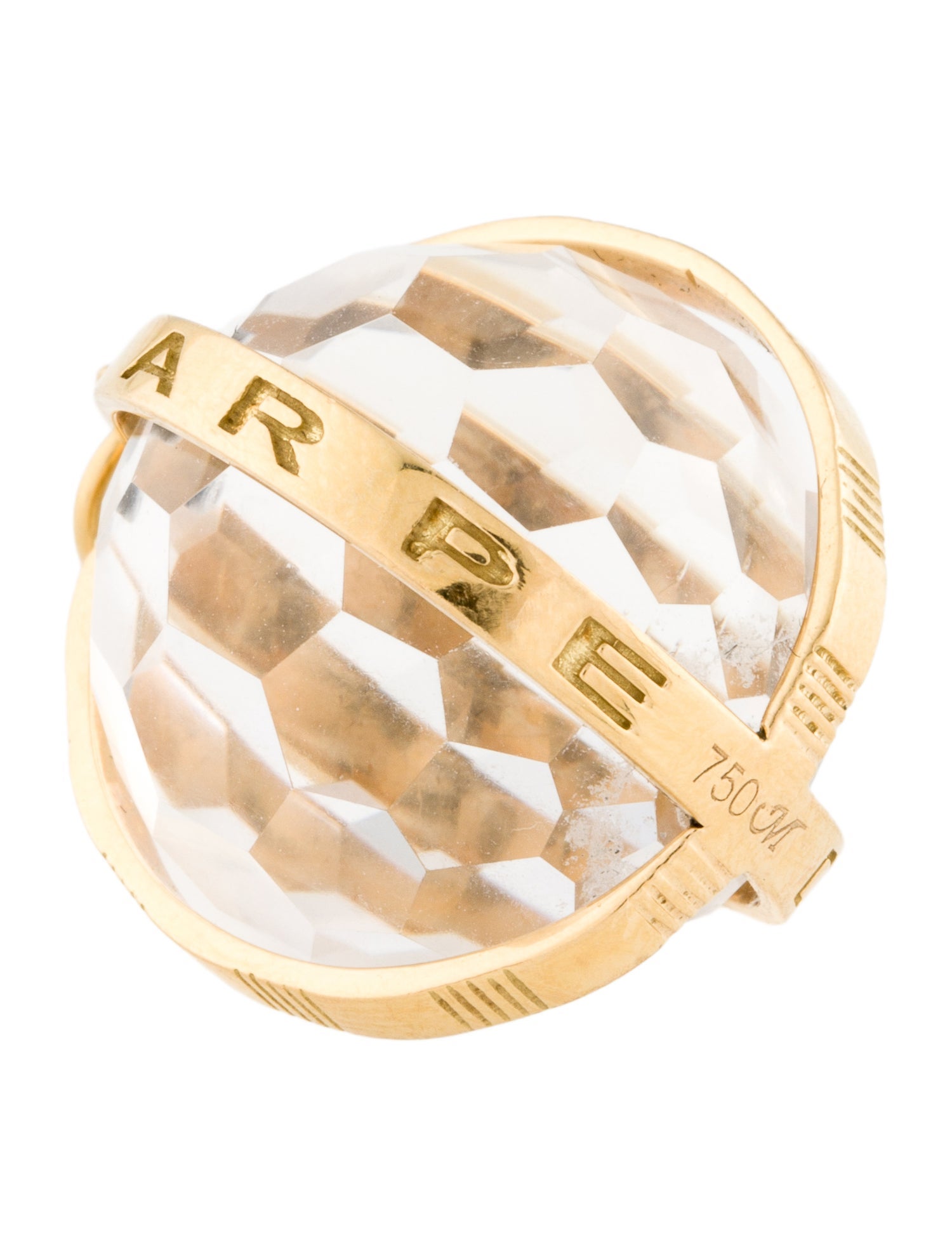 Monica Rich Kosann 18K Quartz 'Carpe Diem' Pendant