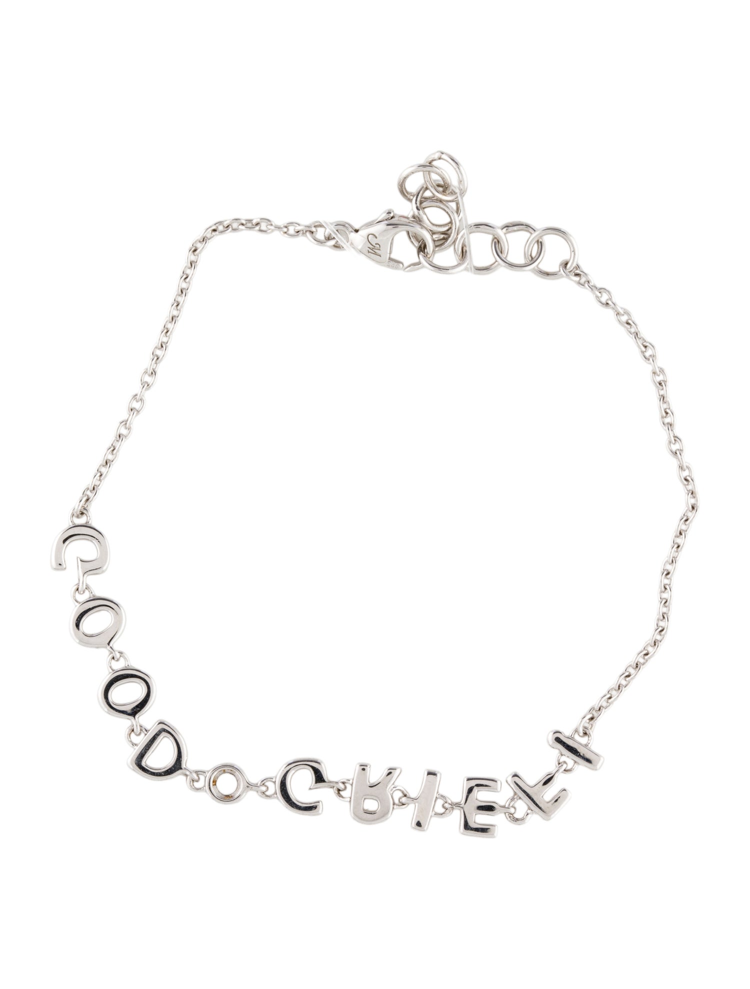 Monica Rich Kosann Sapphire Good Grief Bracelet