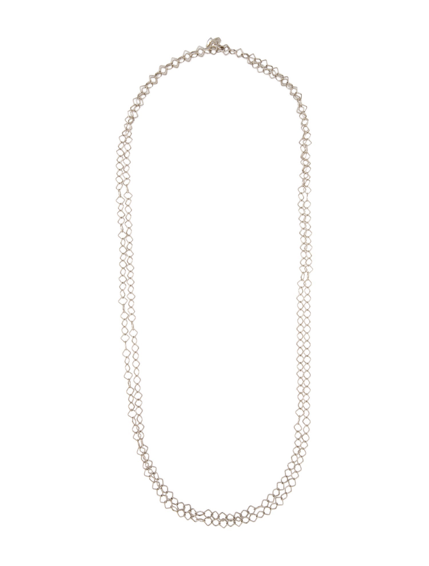 Monica Rich Kosann Square Chain Necklace