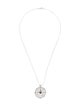 Monica Rich Kosann Sapphire 'Adventure' Global Compass Pendant Necklace