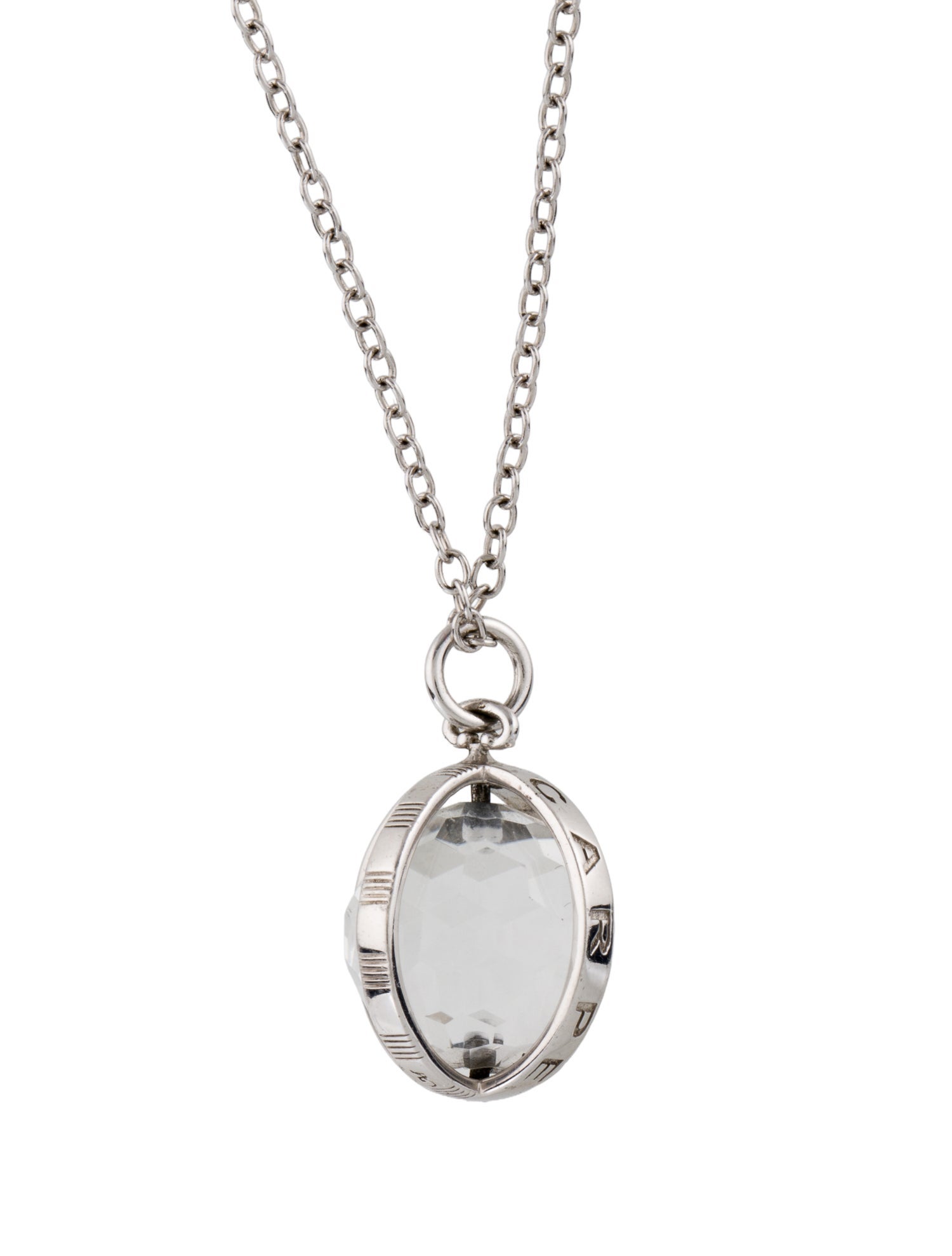 Monica Rich Kosann Quartz 'Carpe Diem' Pendant Necklace