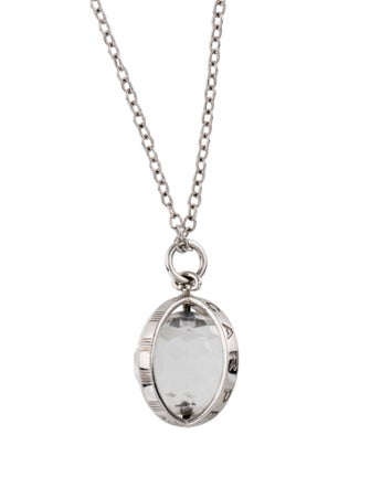 Monica Rich Kosann Quartz 'Carpe Diem' Pendant Necklace