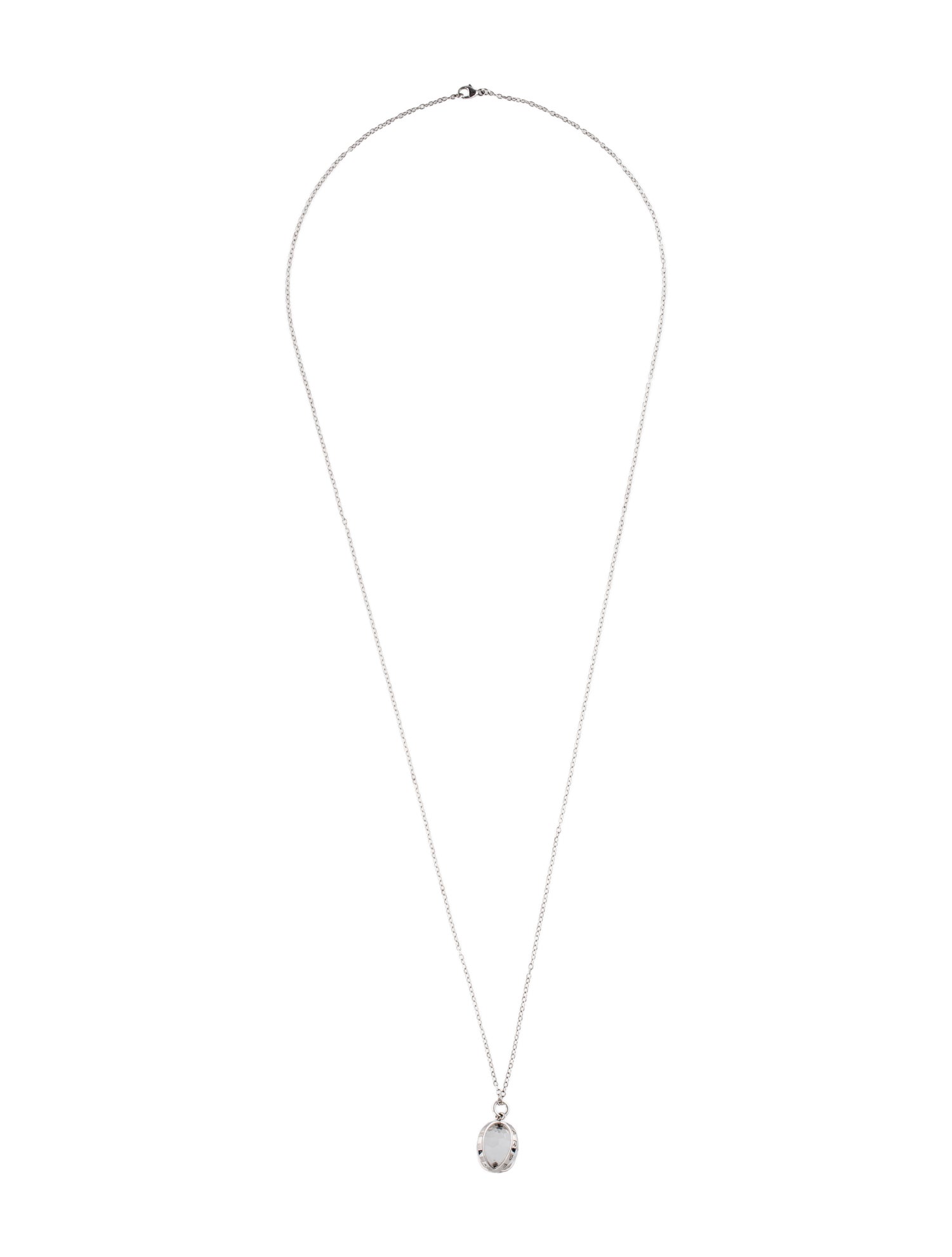 Monica Rich Kosann Quartz 'Carpe Diem' Pendant Necklace