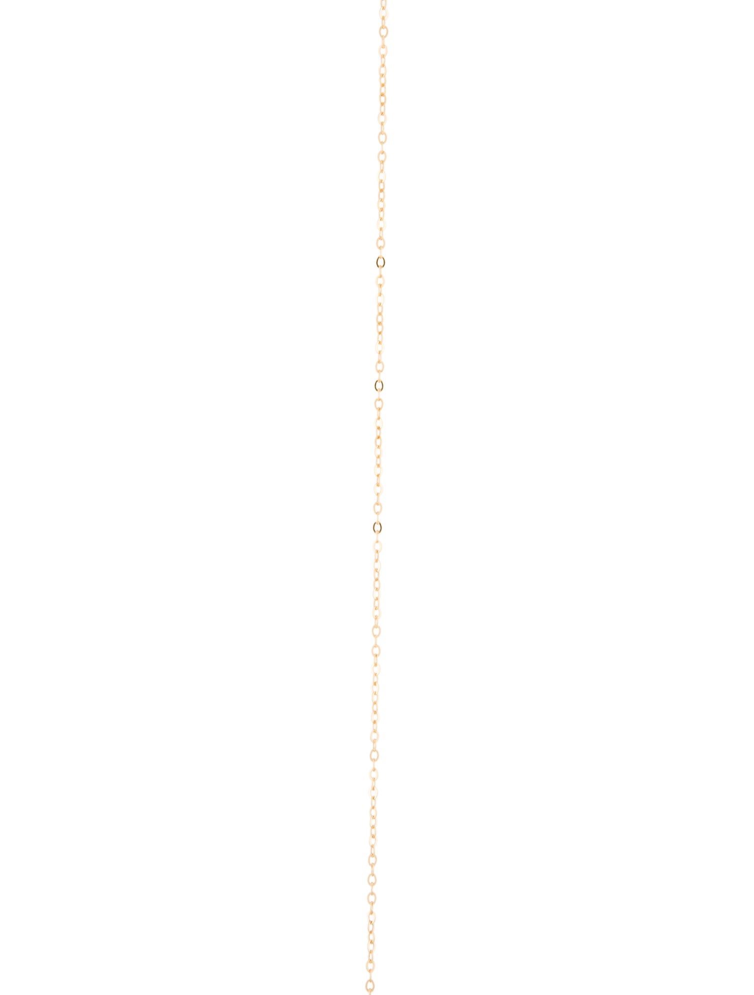 Monica Rich Kosann 18K Bobbie Diamond Cut Link Chain