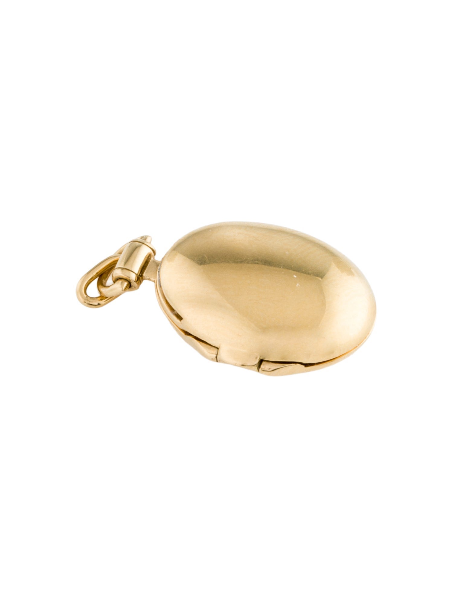 Monica Rich Kosann 18K Petite "Anna" Locket Charm