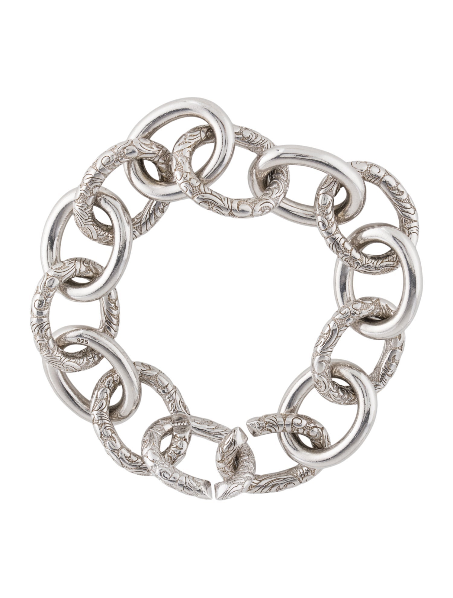 Monica Rich Kosann Floral Link Bracelet