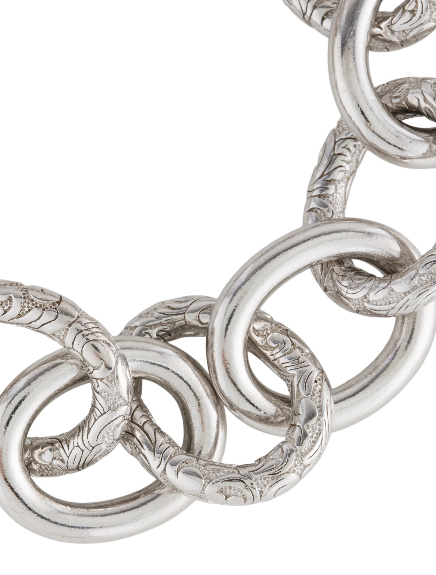 Monica Rich Kosann Floral Link Bracelet