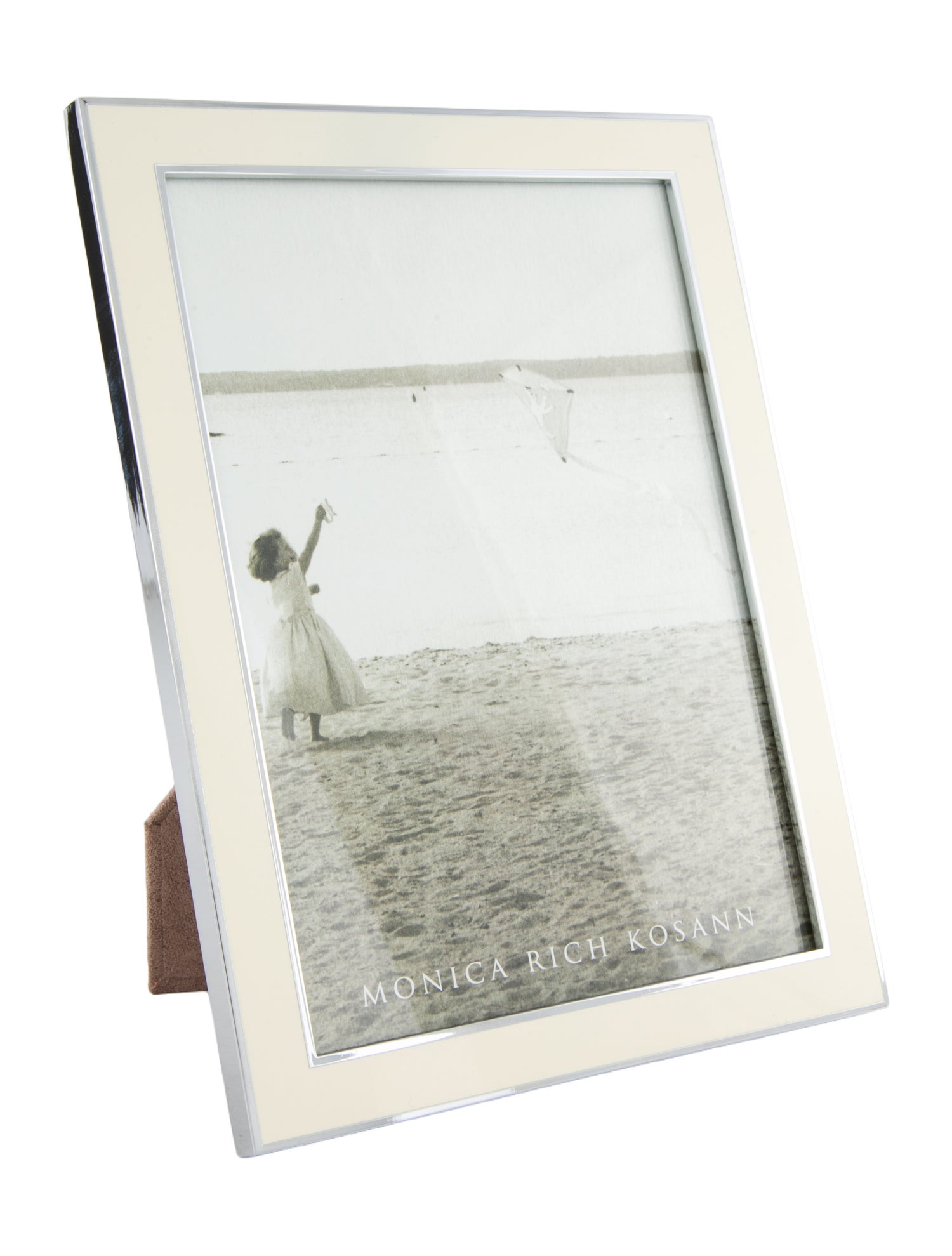 Monica Rich Kosann Enamel Inlay Picture Frame