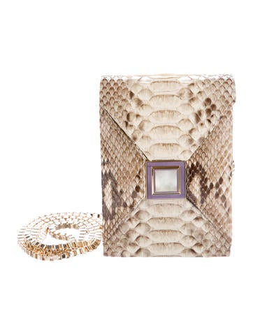 Kara Ross Python Crossbody Bag