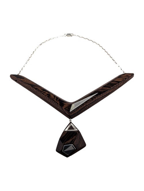 Kara Ross Ebony Pendant Necklace