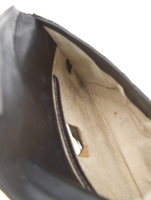 Kara Ross Python Clutch