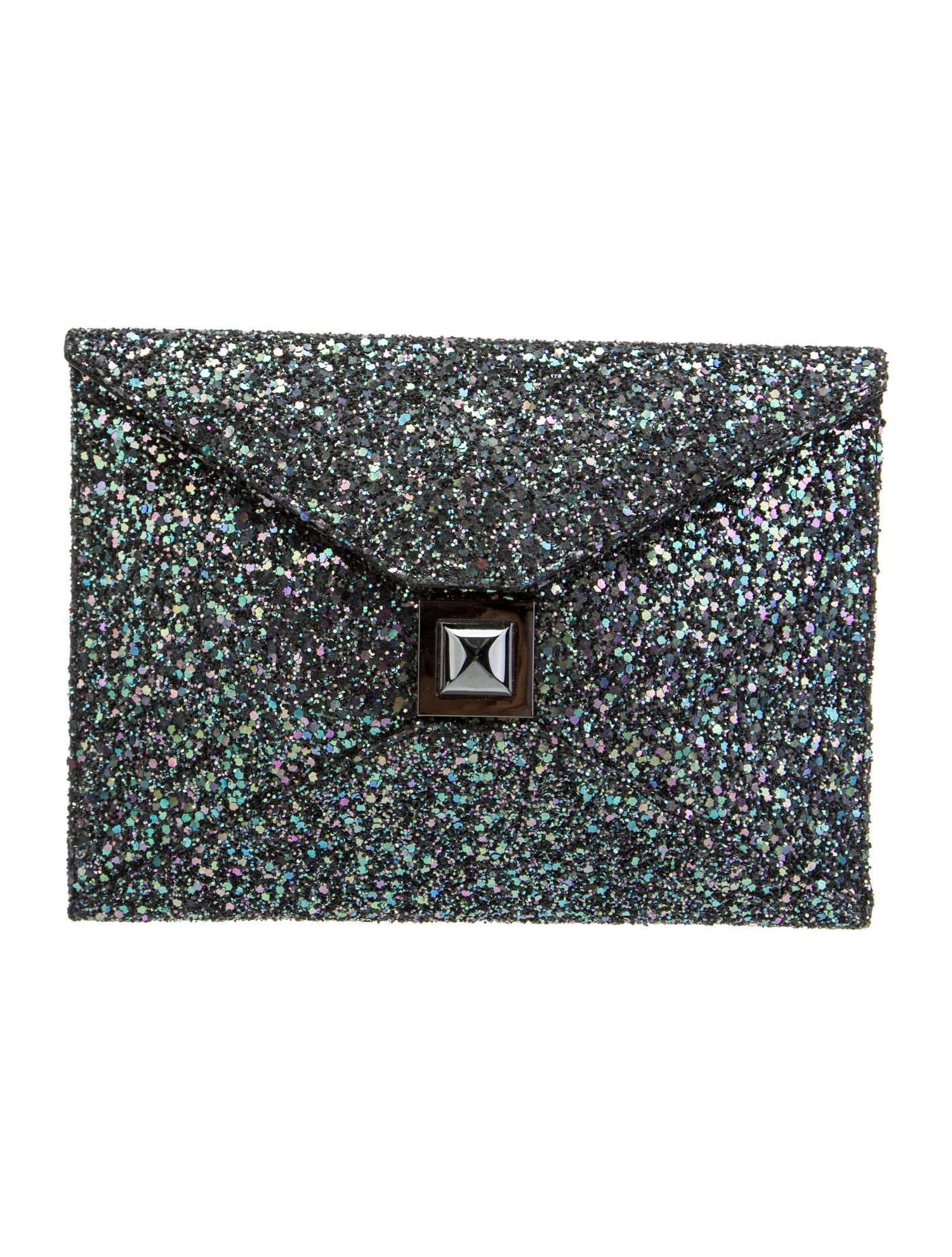 Kara Ross Python Leather shoulder Bag Green Shoulder Bags, Handbags