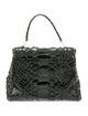 Kara Ross Python Top Handle Bag