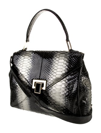 Kara Ross Python Top Handle Bag