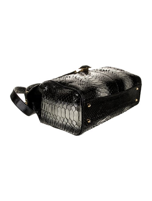 Kara Ross Python Top Handle Bag