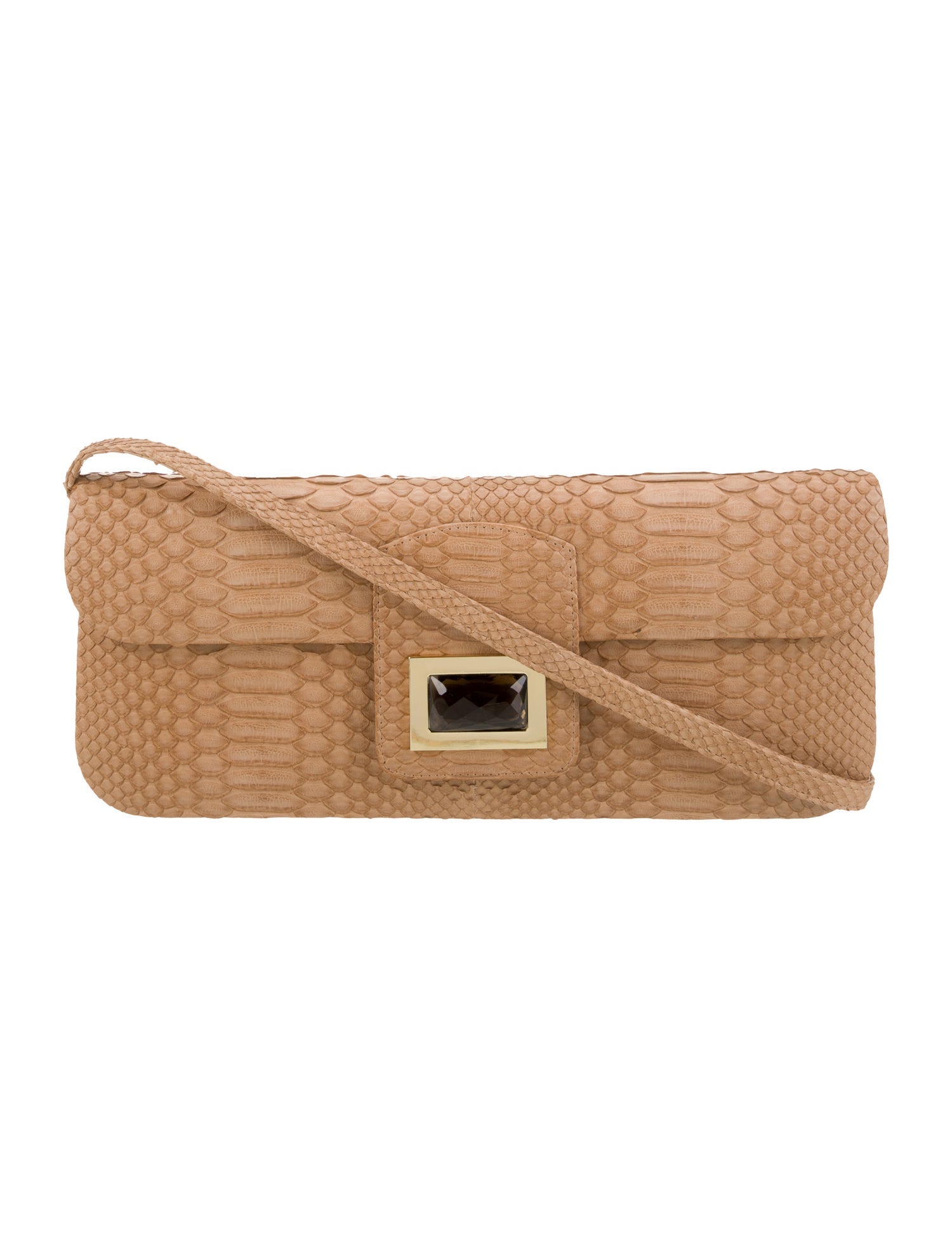 Kara Ross Python Shoulder Bag