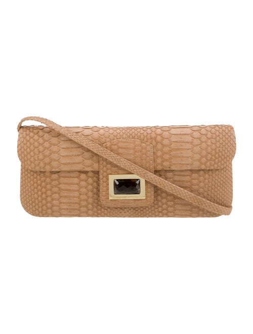 Kara Ross Python Shoulder Bag
