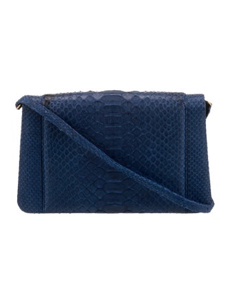 Kara Ross Python Shoulder Bag