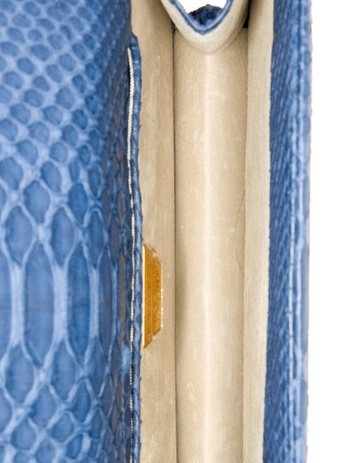 Kara Ross Python Shoulder Bag