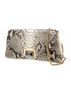 Kara Ross Python Clutch