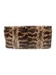 Kara Ross Python Clutch