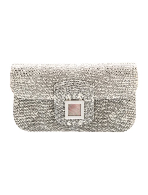 Kara Ross Leather Minaudière