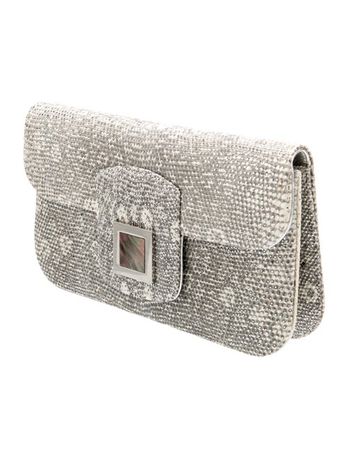 Kara Ross Leather Minaudière