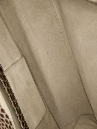 Kara Ross Python Top Handle Bag