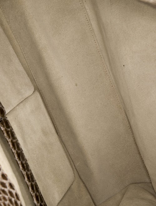 Kara Ross Python Top Handle Bag