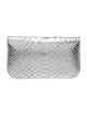 Kara Ross Snakeskin Clutch