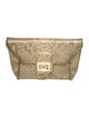 Kara Ross Python Clutch