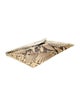 Kara Ross Snakeskin Clutch