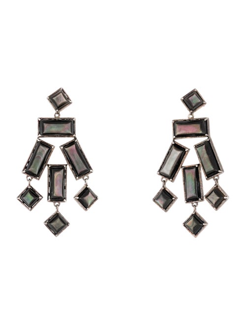 Kara Ross Mother of Pearl Drop Earrings