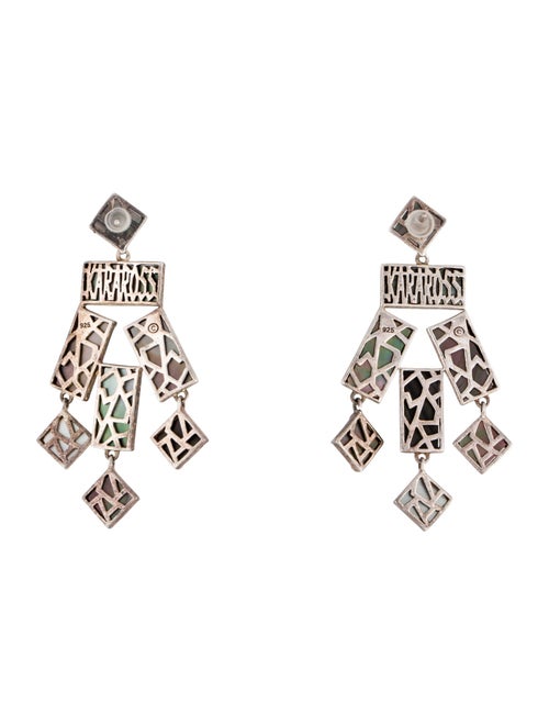 Kara Ross Mother of Pearl Drop Earrings