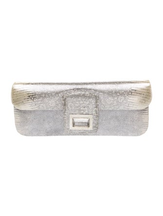 Kara Ross Leather Clutch