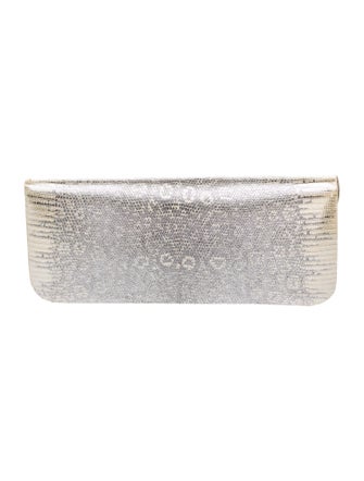 Kara Ross Leather Clutch