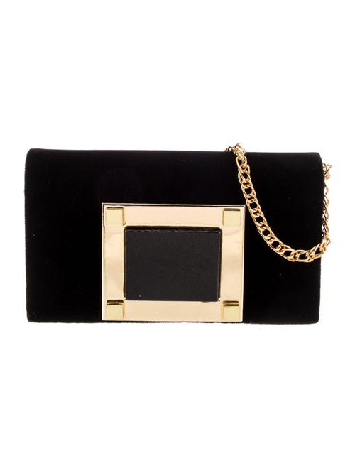 Kara Ross Velvet Clutch