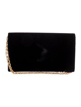 Kara Ross Velvet Clutch