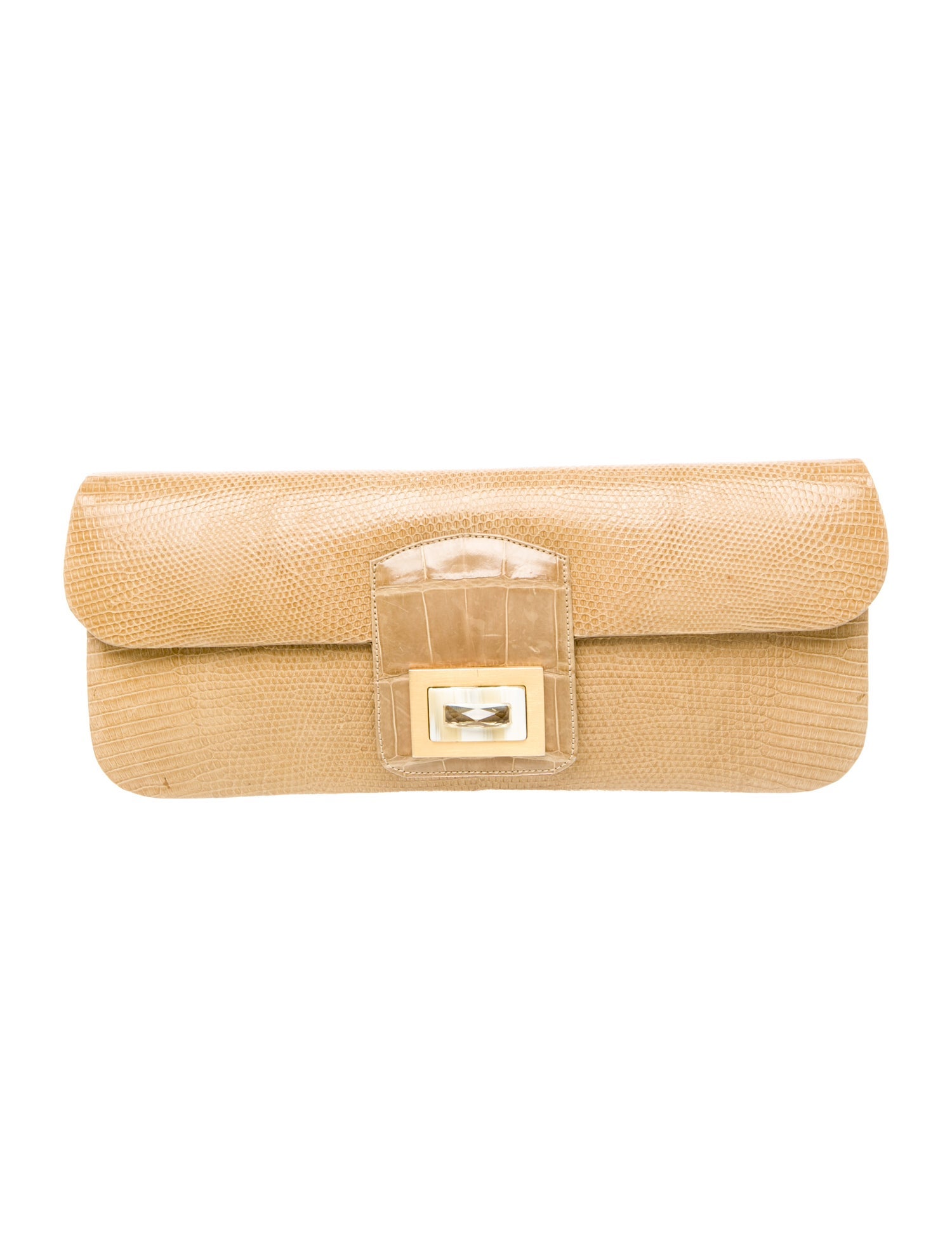 Kara Ross Patent Leather Clutch