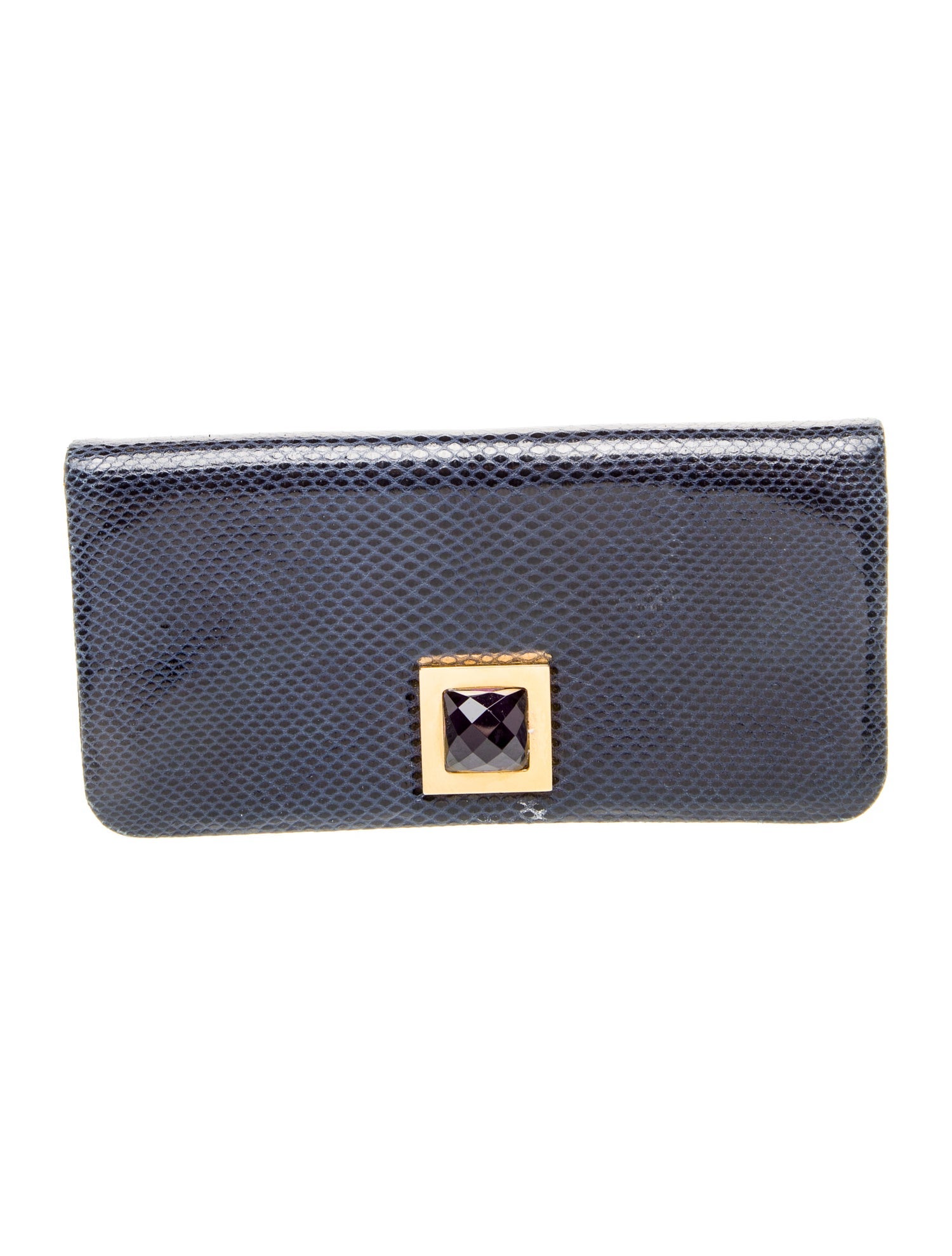 Kara Ross Lizard Clutch