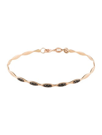 Kismet by Milka 14K Diamond Bangle