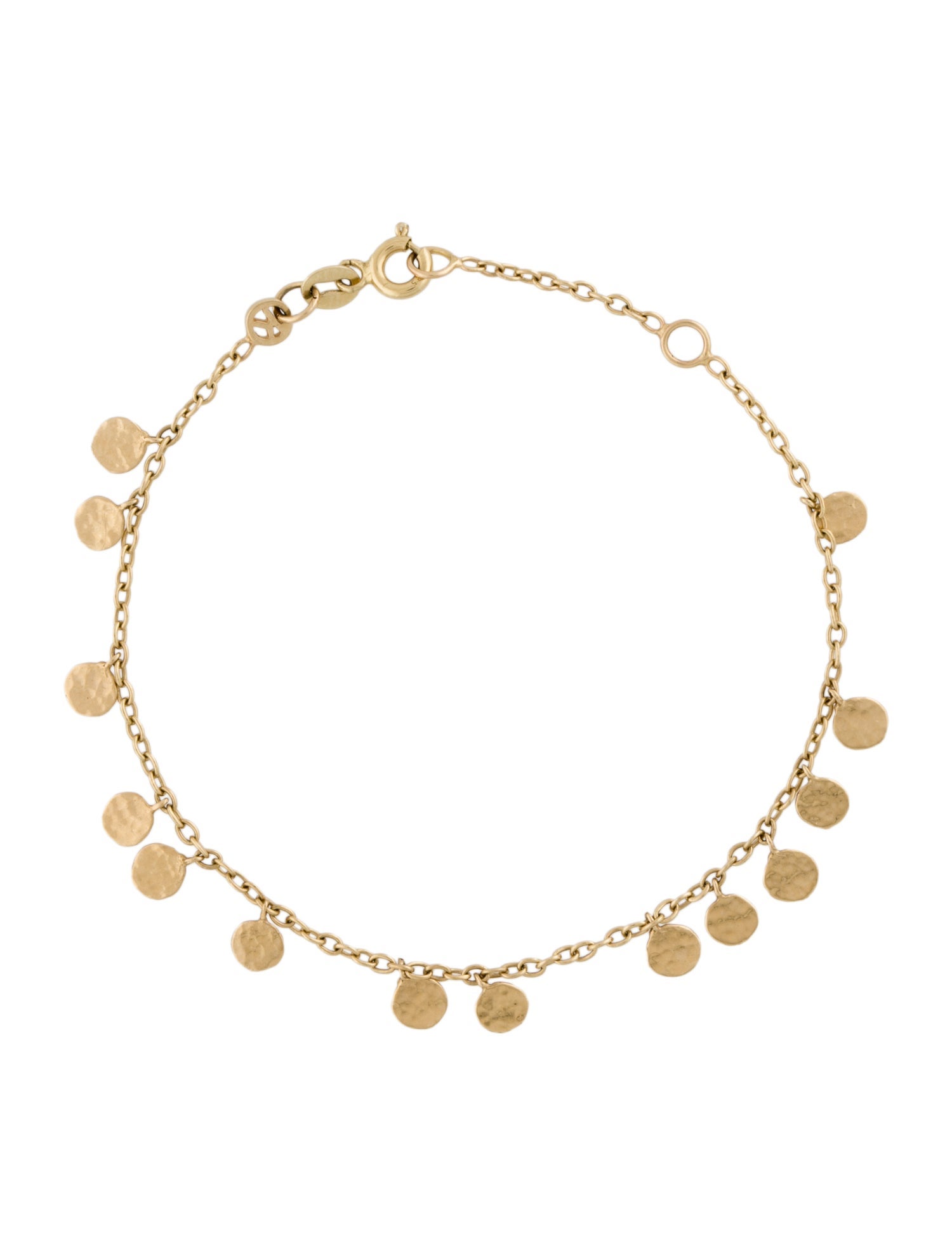 Kismet by Milka 14K Full Circles Dangle Bracelet