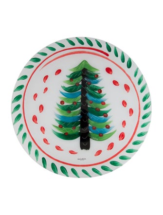 Kosta Boda Christmas Tree Serving Platter
