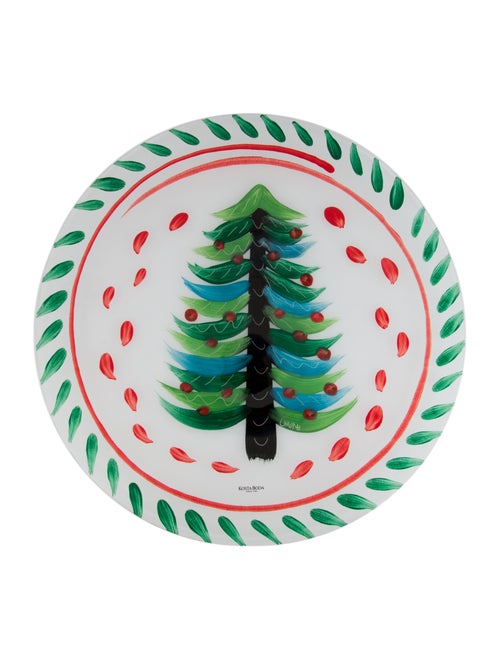 Kosta Boda Christmas Tree Serving Platter