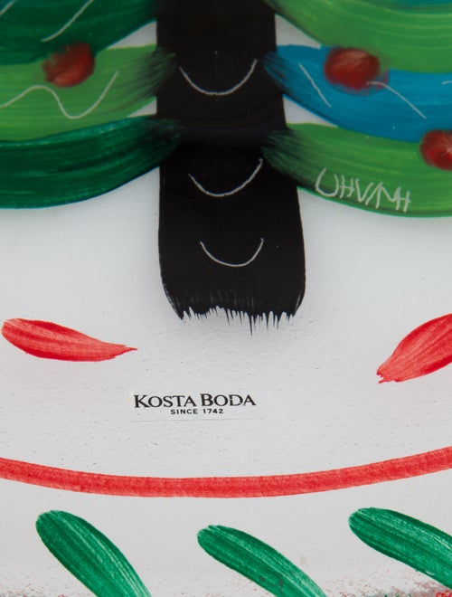 Kosta Boda Christmas Tree Serving Platter