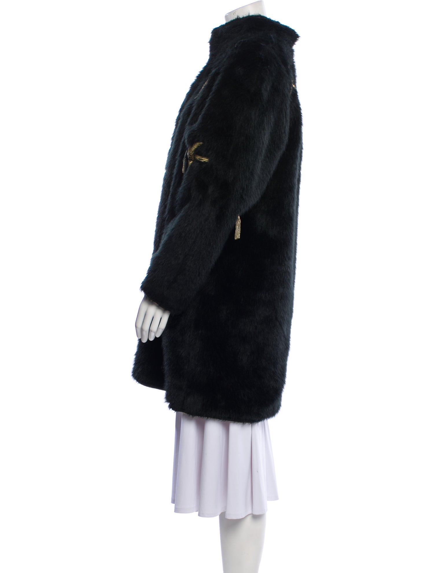 Kansai Yamamoto Vintage 1981 Faux Fur Coat