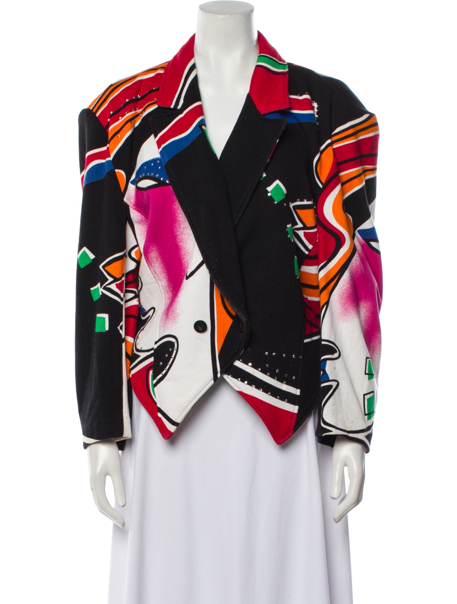 Kansai Yamamoto Vintage 1980's Evening Jacket